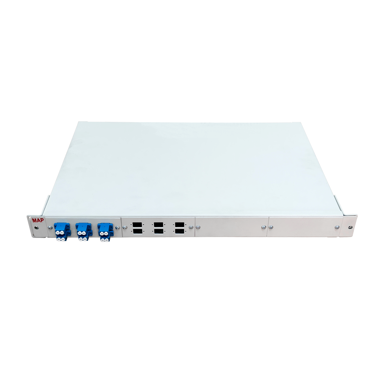 F.O. Distribution Panel 1U Rack Mount Drawer
